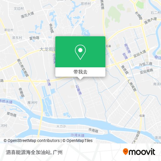 泗喜能源海全加油站地图