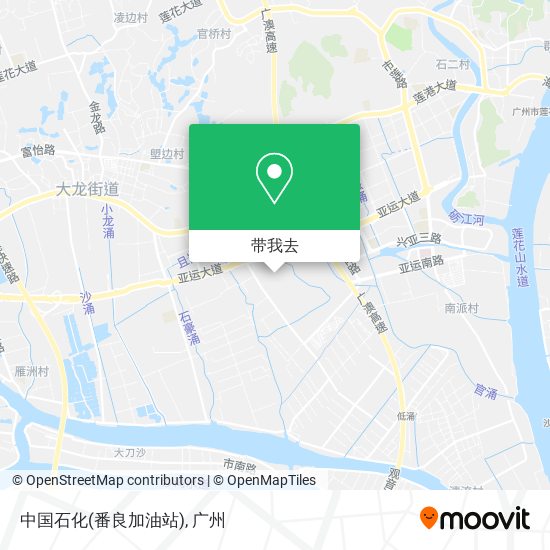 中国石化(番良加油站)地图