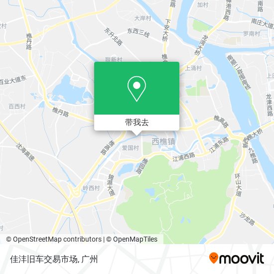 佳沣旧车交易市场地图