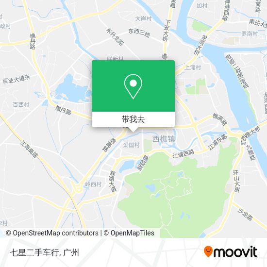 七星二手车行地图