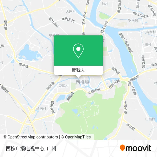 西樵广播电视中心地图