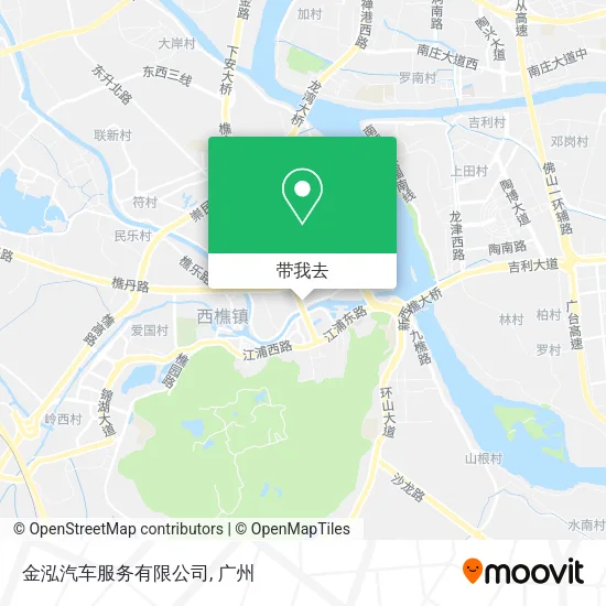 金泓汽车服务有限公司地图
