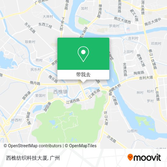 西樵纺织科技大厦地图