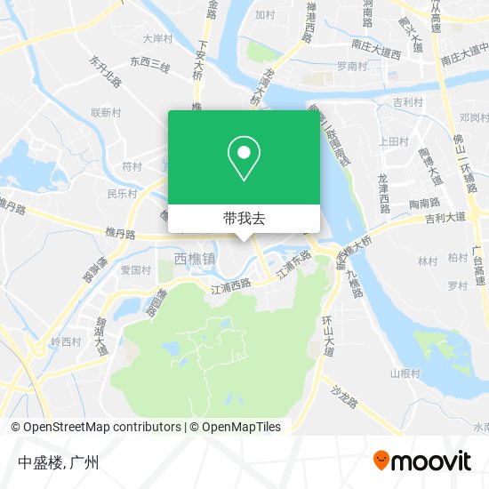 中盛楼地图