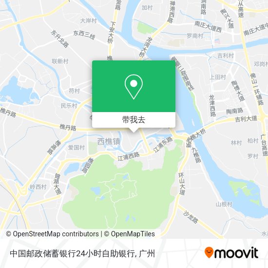 中国邮政储蓄银行24小时自助银行地图