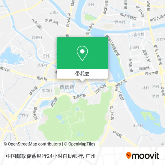 中国邮政储蓄银行24小时自助银行地图