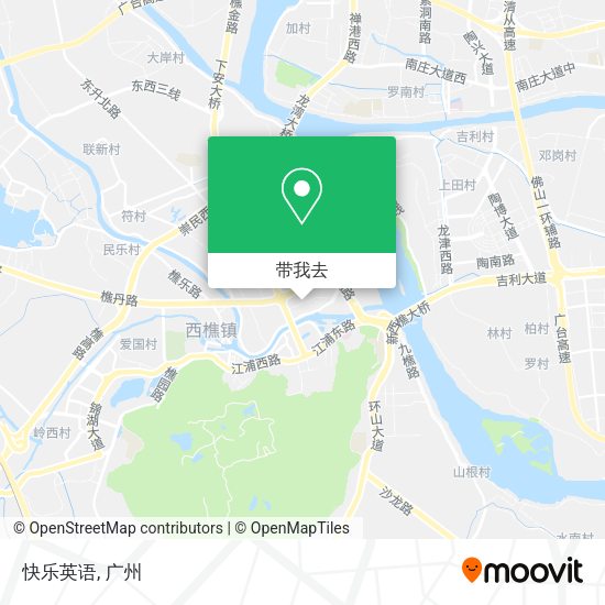 快乐英语地图
