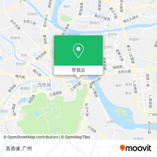 真善缘地图
