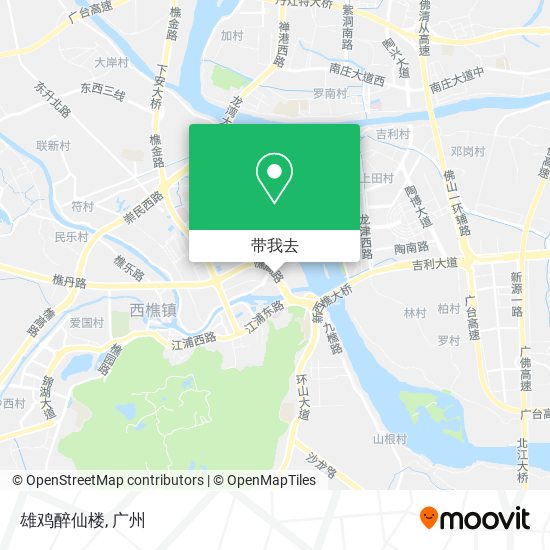 雄鸡醉仙楼地图