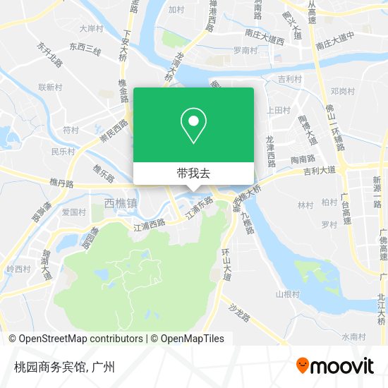 桃园商务宾馆地图