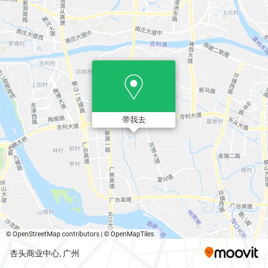 杏头商业中心地图