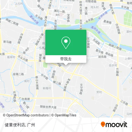 健董便利店地图