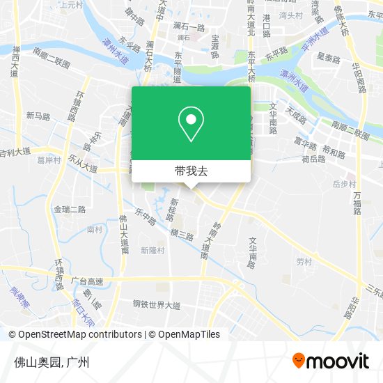 佛山奥园地图