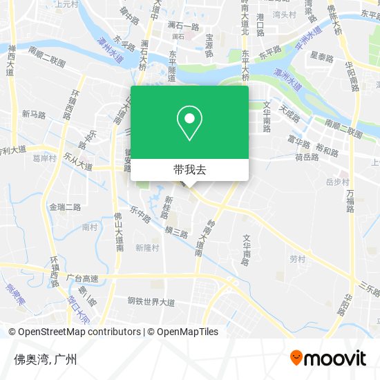 佛奥湾地图