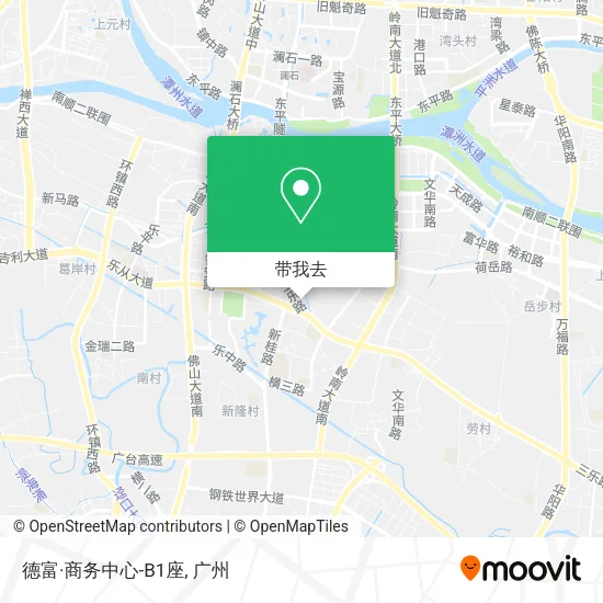 德富·商务中心-B1座地图