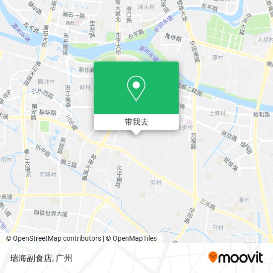 瑞海副食店地图