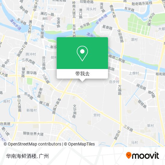 华南海鲜酒楼地图