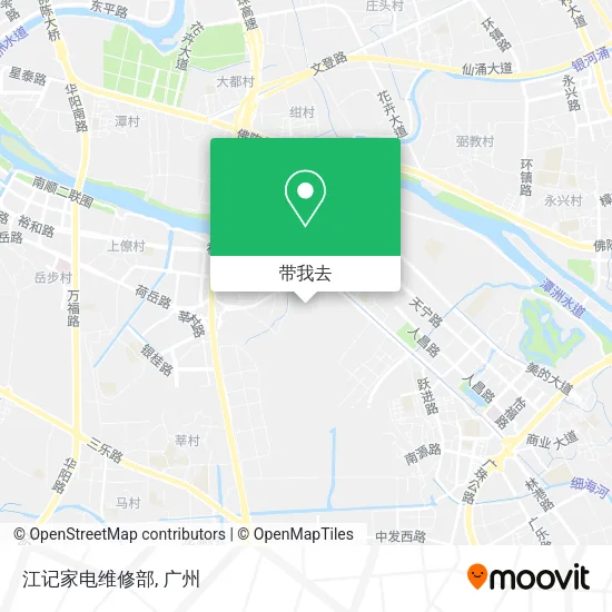 江记家电维修部地图