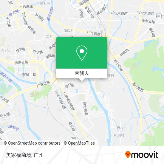 美家福商场地图