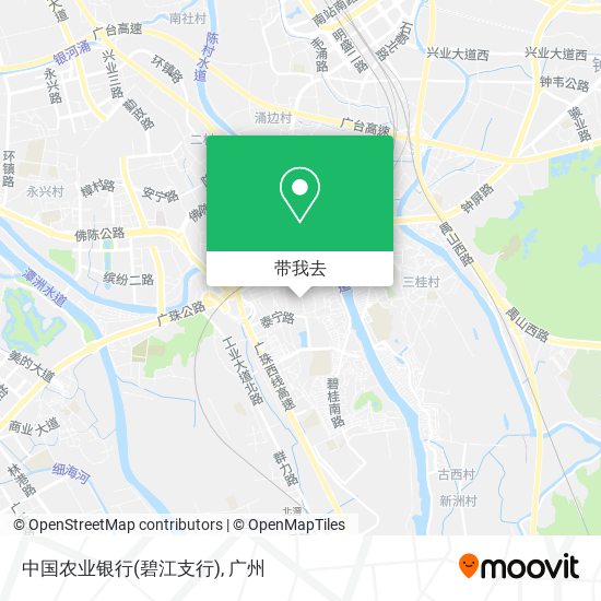 中国农业银行(碧江支行)地图