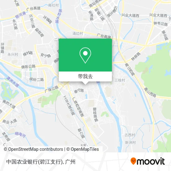 中国农业银行(碧江支行)地图