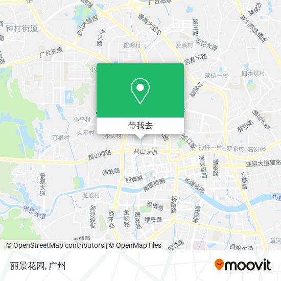 丽景花园地图