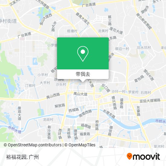 裕福花园地图