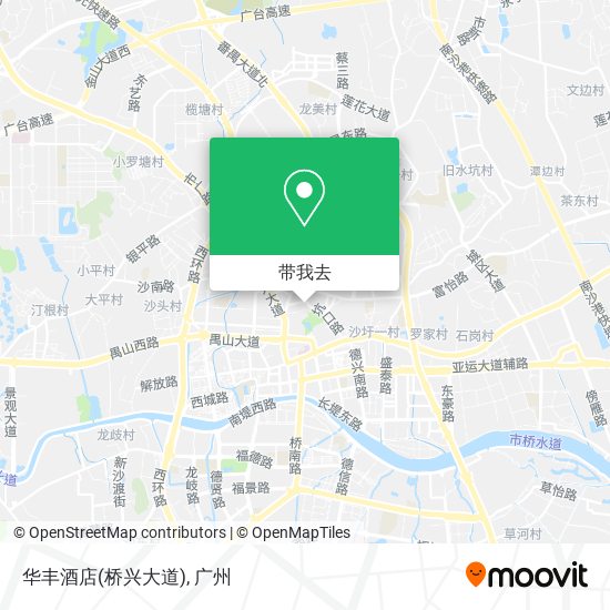 华丰酒店(桥兴大道)地图