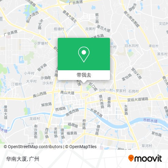 华南大厦地图