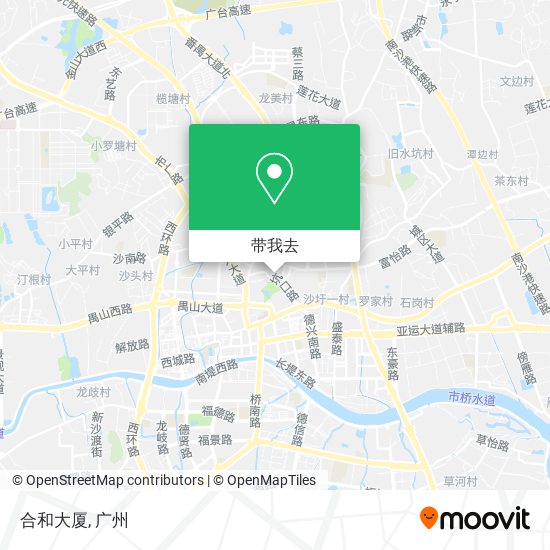 合和大厦地图