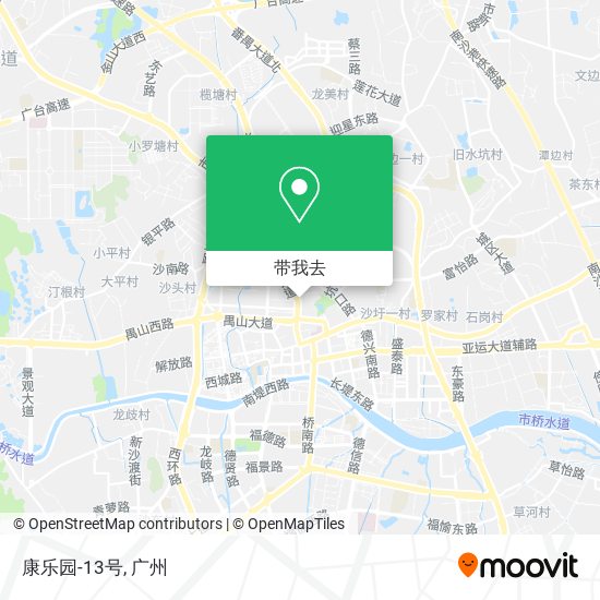 康乐园-13号地图