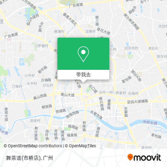 舞茶道(市桥店)地图