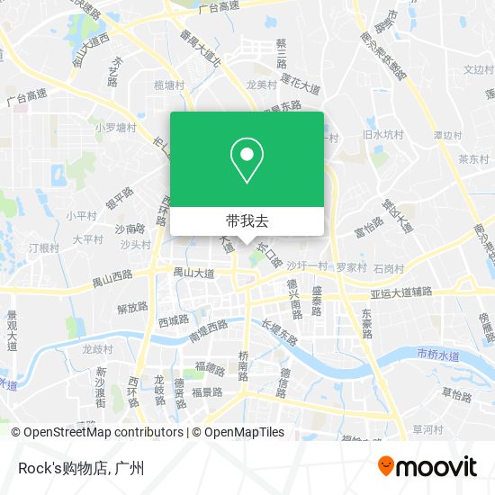 Rock's购物店地图