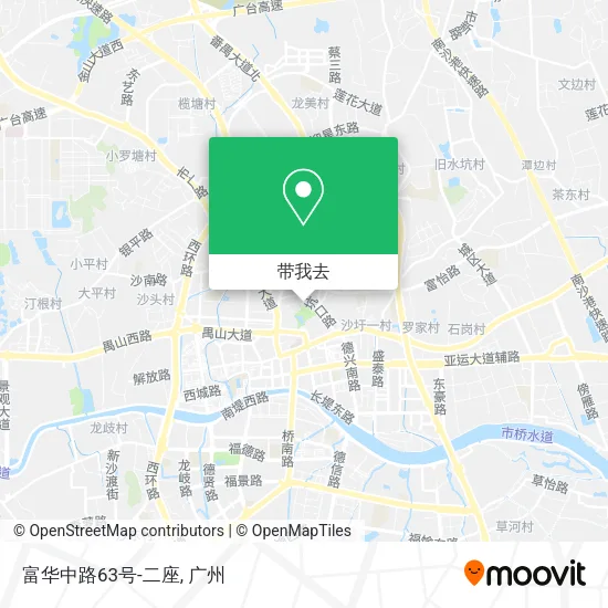 富华中路63号-二座地图