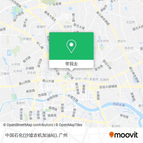 中国石化(沙墟农机加油站)地图