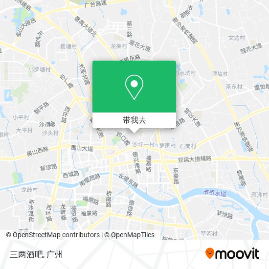 三两酒吧地图