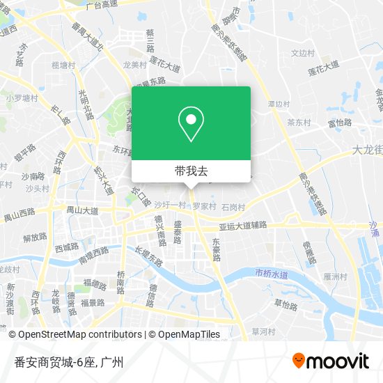 番安商贸城-6座地图