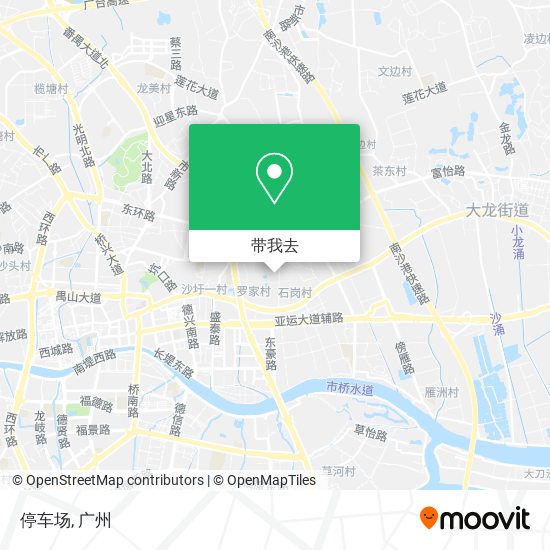 停车场地图