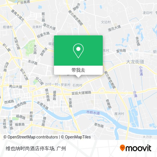 维也纳时尚酒店停车场地图