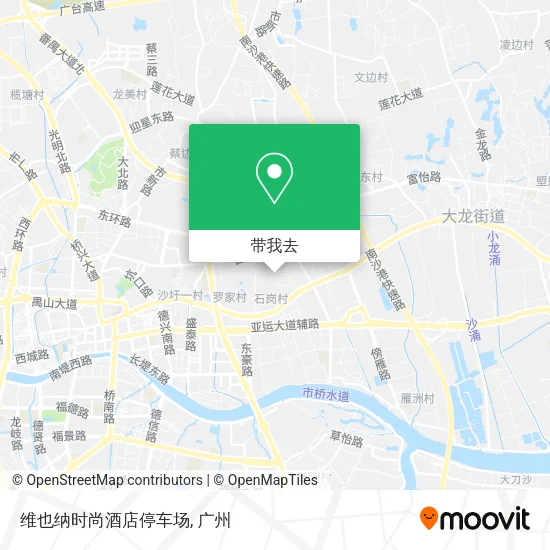 维也纳时尚酒店停车场地图
