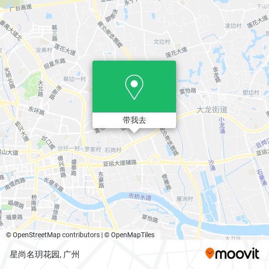 星尚名玥花园地图