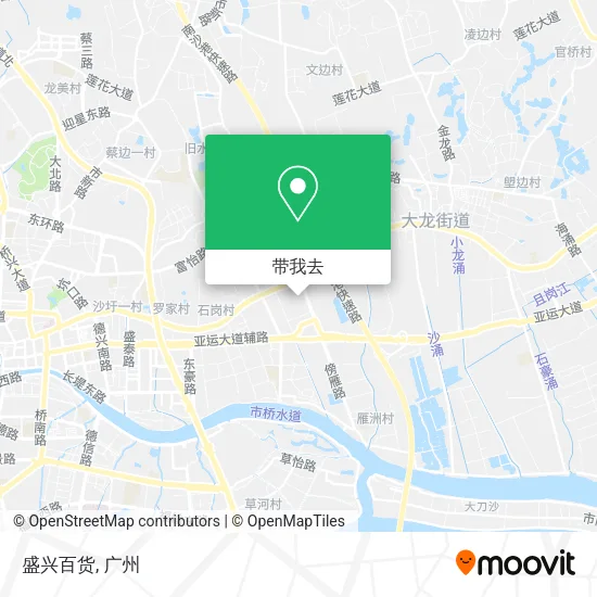 盛兴百货地图