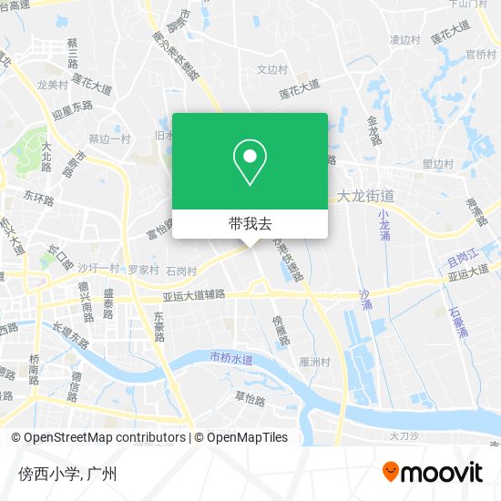 傍西小学地图