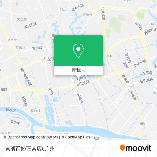 南润百货(三其店)地图