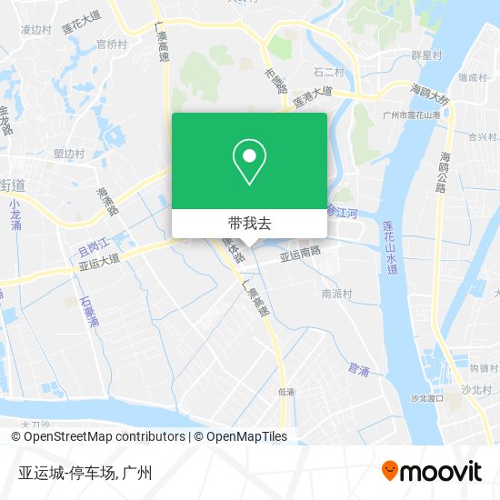 亚运城-停车场地图