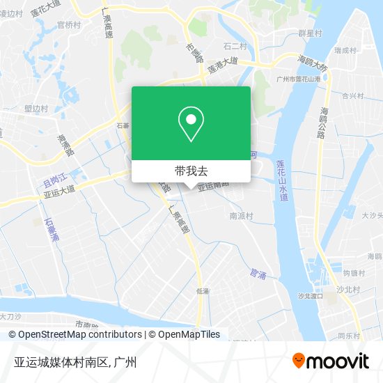 亚运城媒体村南区地图