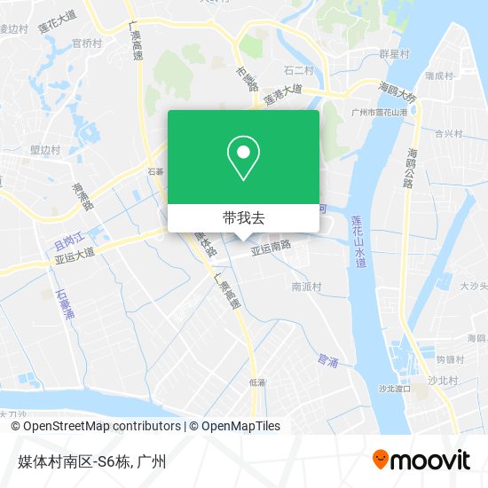 媒体村南区-S6栋地图