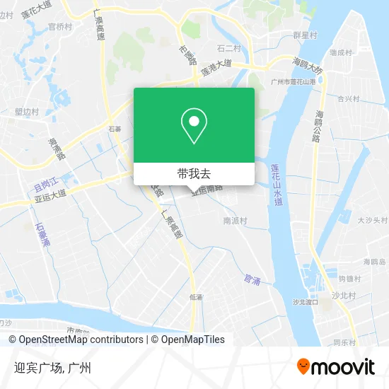 迎宾广场地图