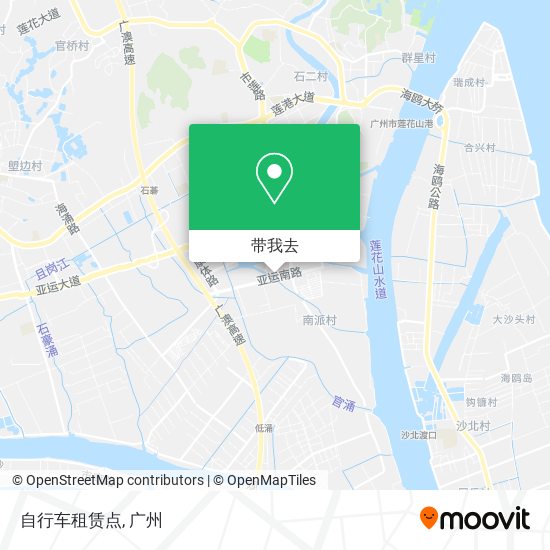 自行车租赁点地图