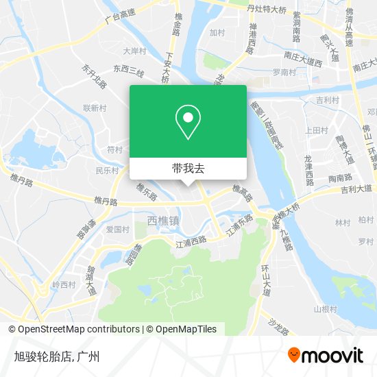 旭骏轮胎店地图